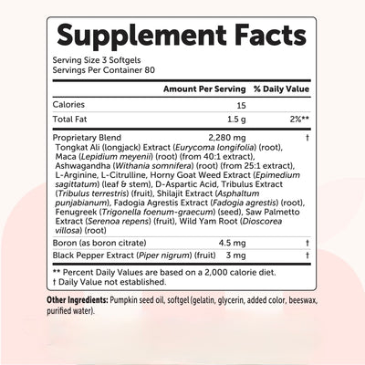 Testosterone+ Advanced 15-In-1