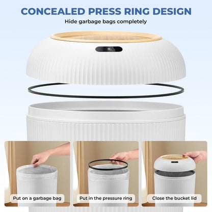 The Smart Induction Trash Can